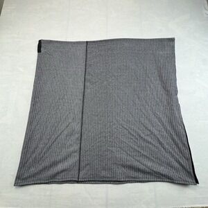 Lululemon Vinyasa Wrap Scarf Gray One Size Snap Button Stretch